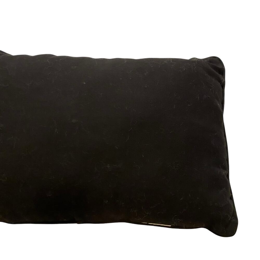 Vintage Can Label Art, Butterfly Pumpkin Vegetable Lumbar Pillow 18.5 W x 12" H - Picture 6 of 14